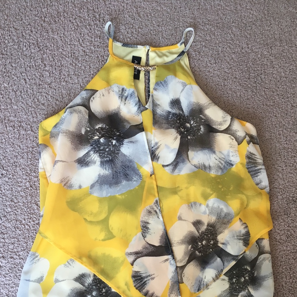 Floral tank top